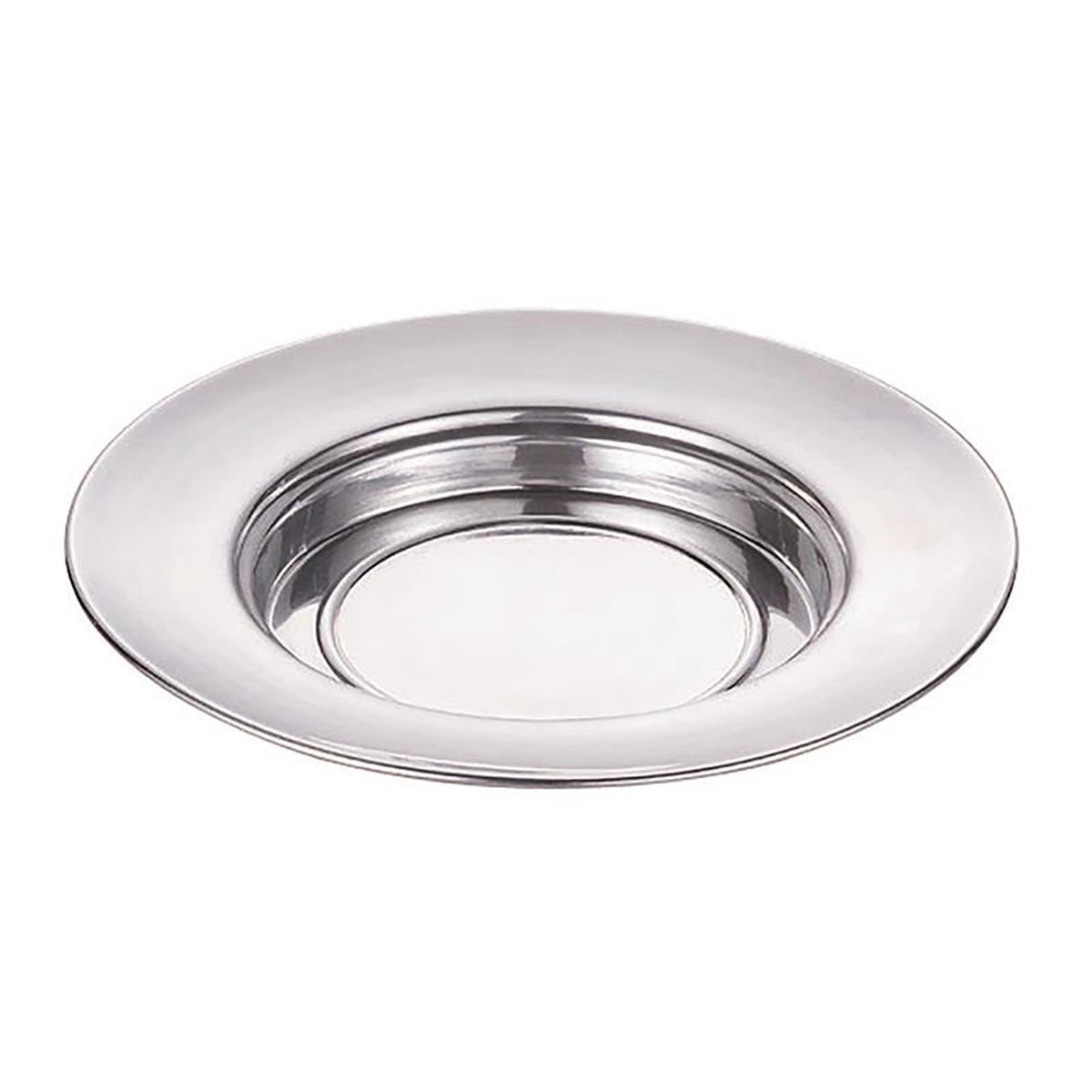 Polished Aluminum Bread Plate