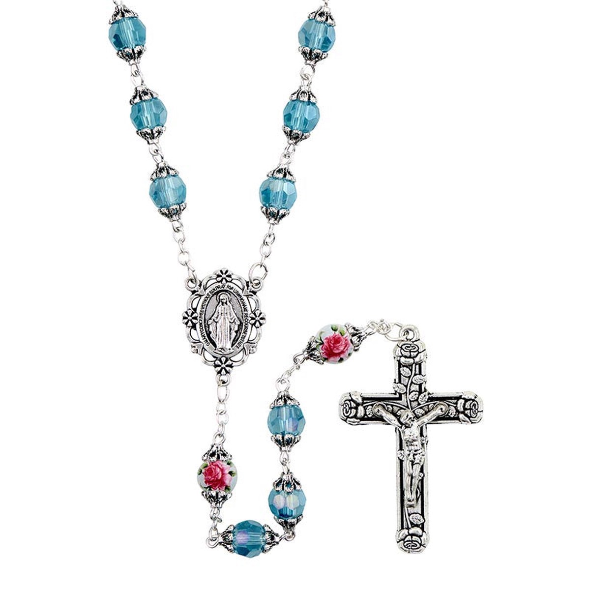 Aqua Madonna of the Rose Rosary
