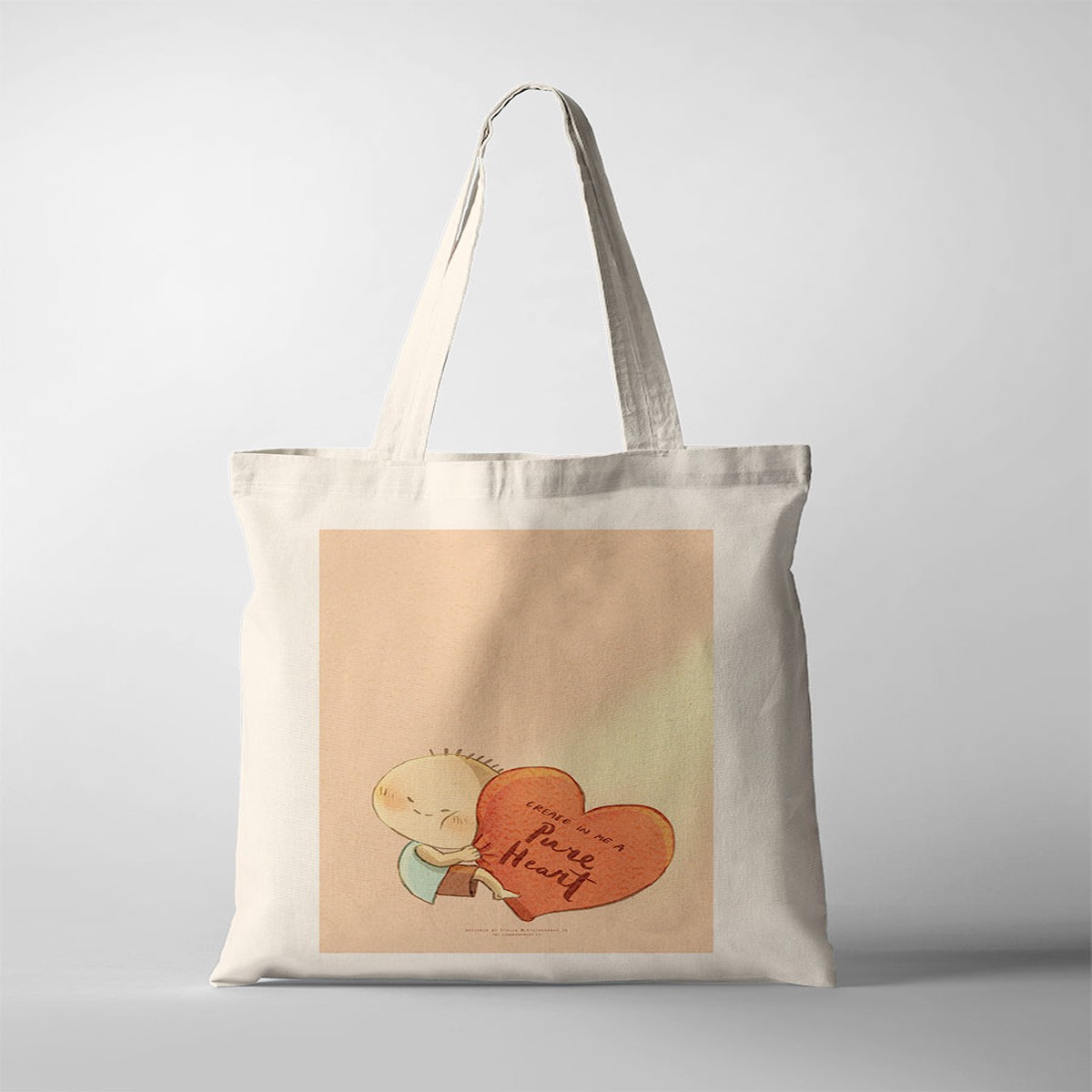 A Pure Heart {Tote Bag}