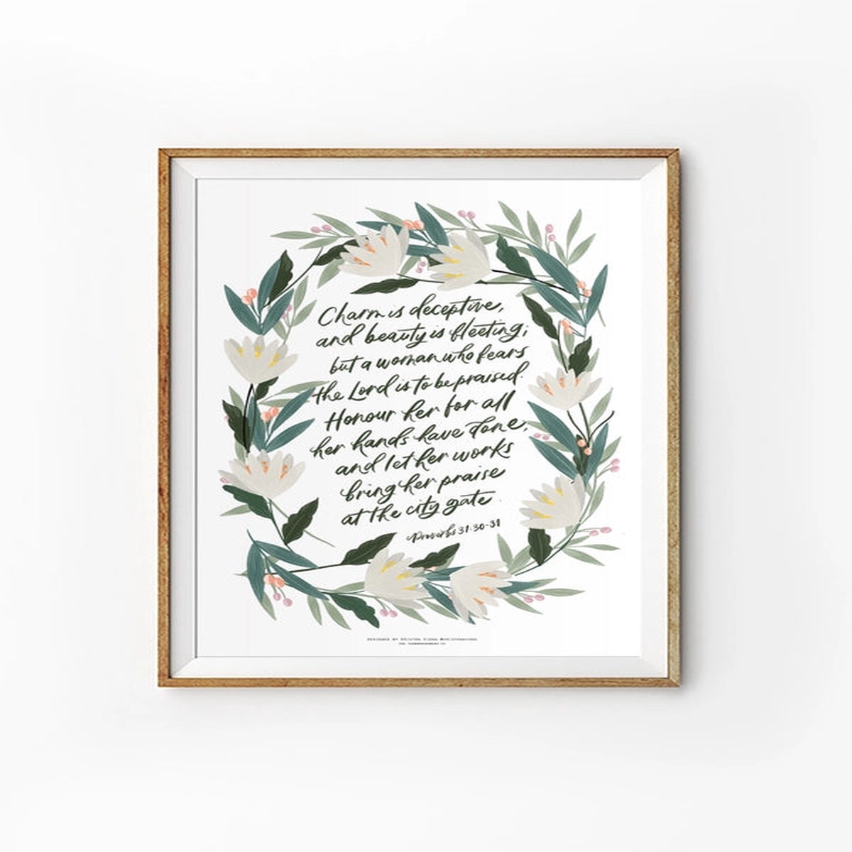 A Woman Who Fears The Lord {Poster}