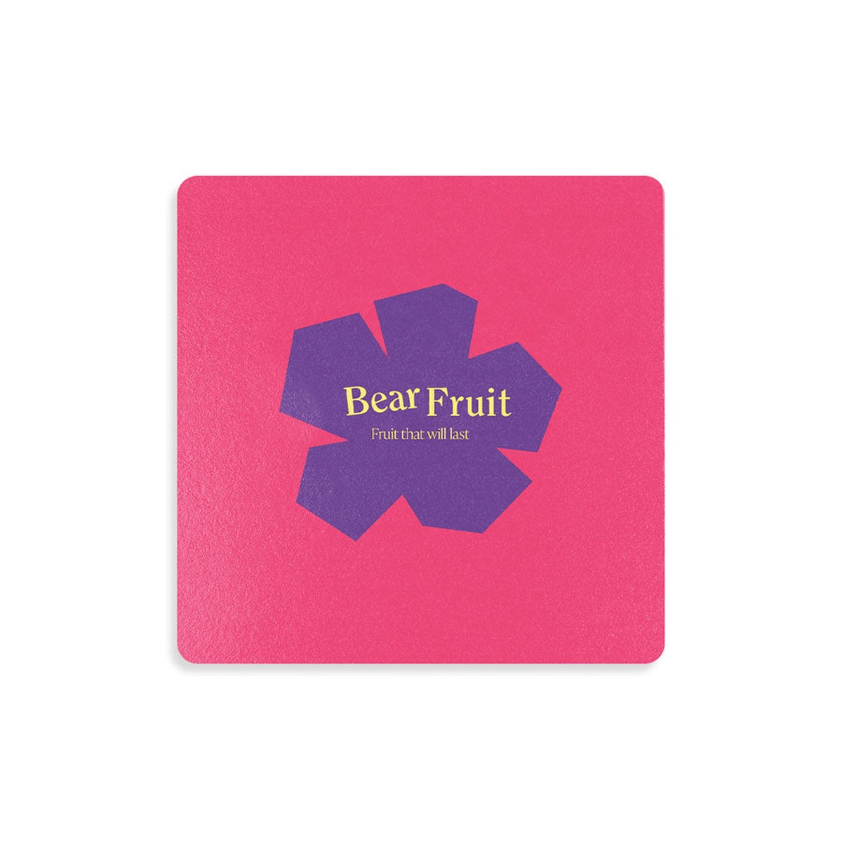 (Simple Geometry) Bear Fruit {Coasters}