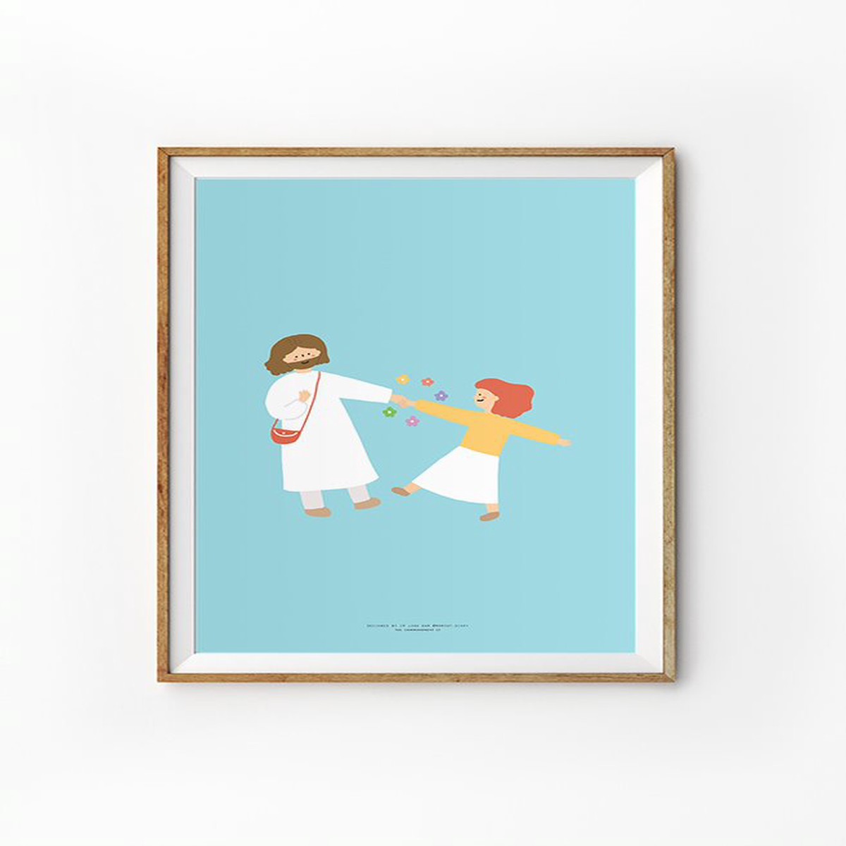 A Joyful Dance with Jesus {Poster}