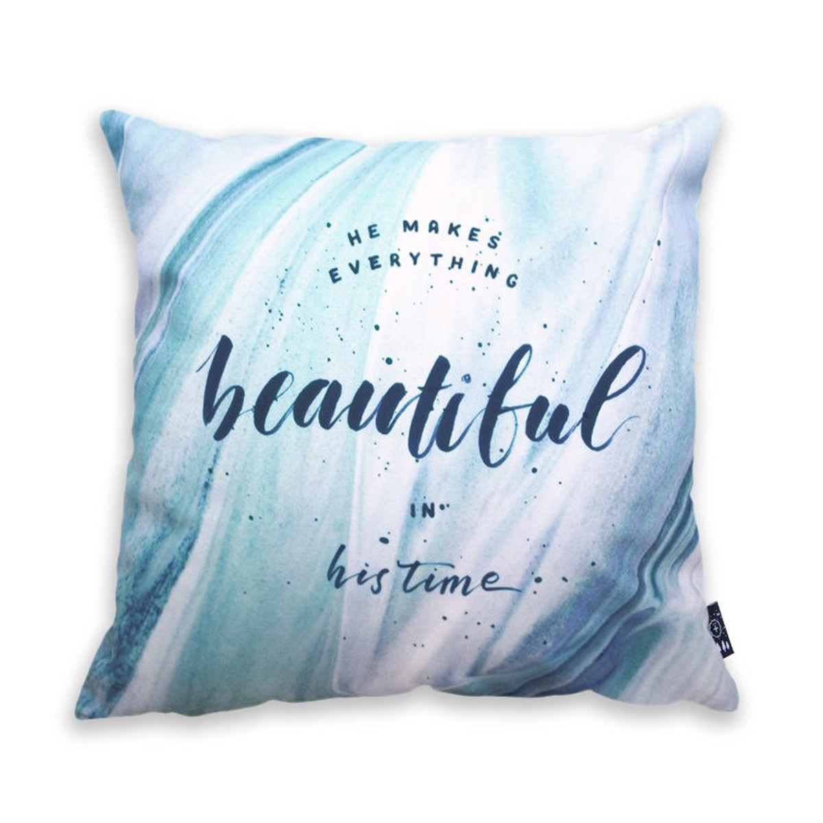 Beautiful In His Time {Cushion Cover}