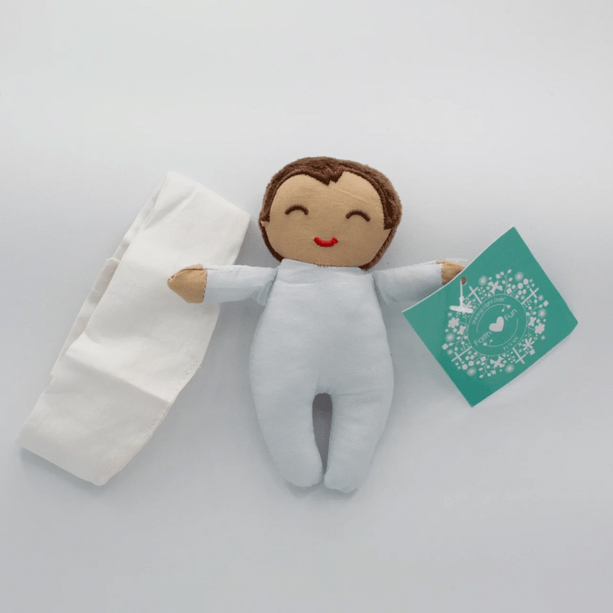 Baby Jesus Rag Doll & Wrap Carrier Set