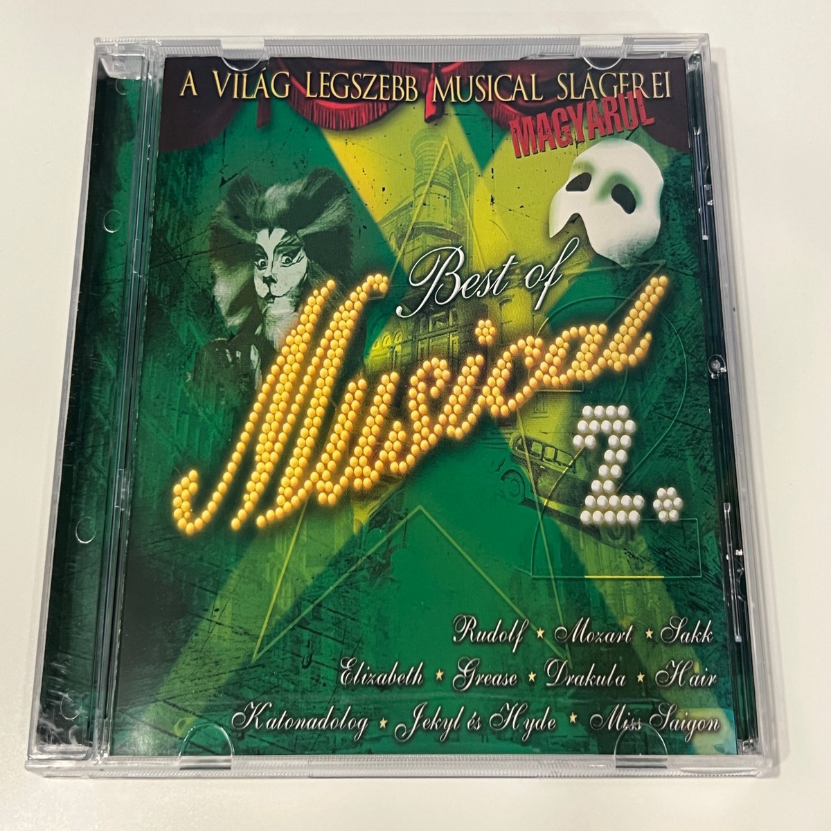 Best Of Musical 2. A Vilg Legszebb Musical Slgerei Magyarul (CD Album)