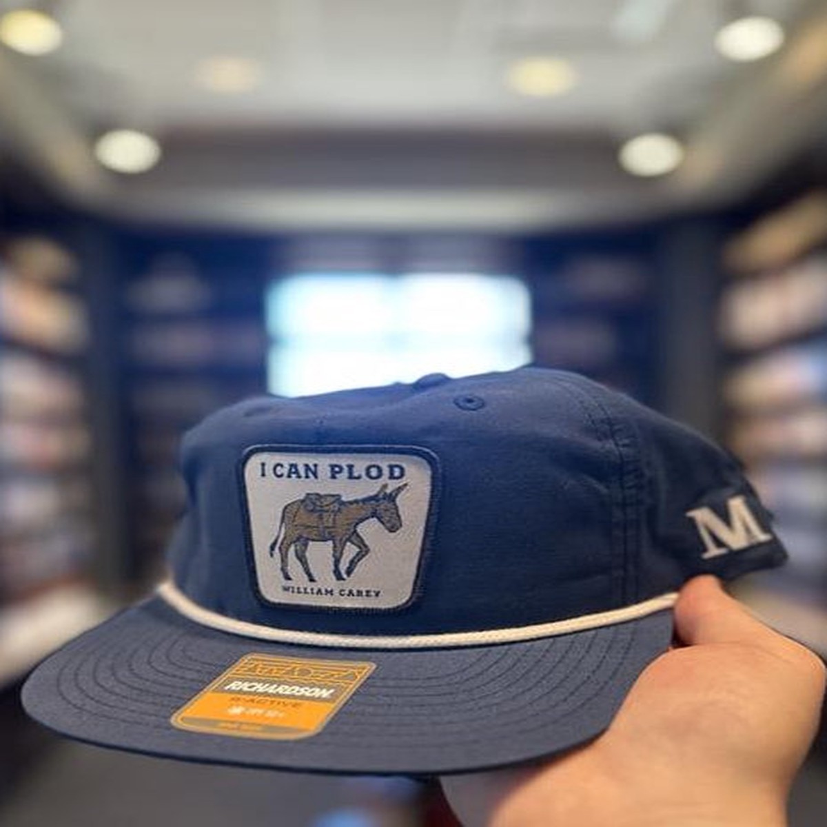 "I Can Plod" Hat (Blue)